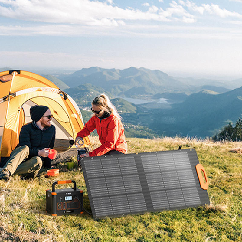 Vikbar PV-panel 100W